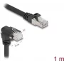 DeLOCK tīkla kabelis 1 m Cat6 SF/UTP RJ-45 melns