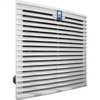 Rittal SK 3237.110 ventilatoru plāksne, 115 V AC, 50/60 Hz, IP54, -30–70 °C, balta