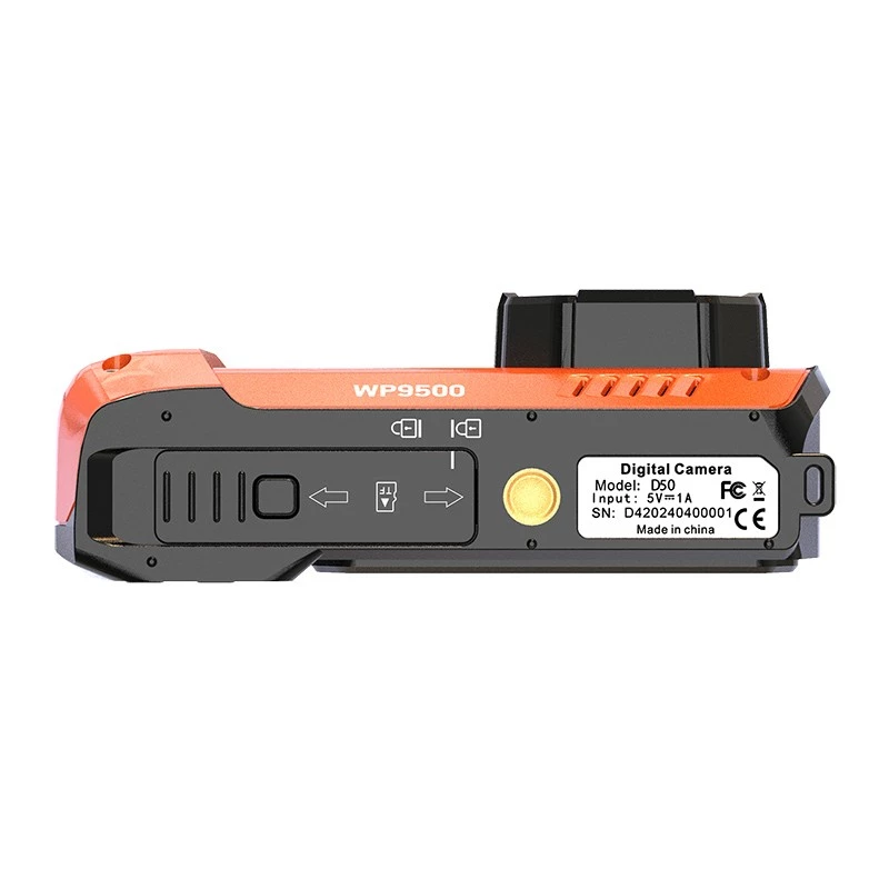 AgfaPhoto Realishot WP9500 oranžs (WP9500OG) - Ūdensizturīga digitālā kamera