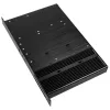 Akasa Galileo TU3 1U statnē montējams Thin Mini-ITX korpuss, bez ventilatora, OEM, melns