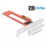 DeLOCK 90401 PCIe interfeisa karte M.3 / NF1 (NGSFF) slotam