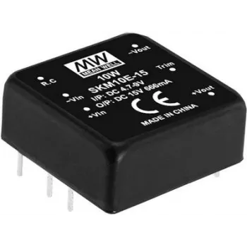 MEAN WELL SKM10B-15 10W 15V 18-36V līdzstrāvas pārveidotājs