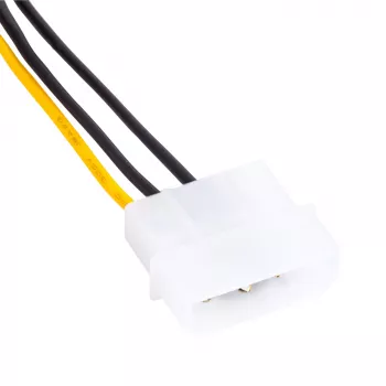 Akyga AK-CA-29 barošanas adapteris no 2 Molex uz PCIe 8 kontaktiem, 15 cm