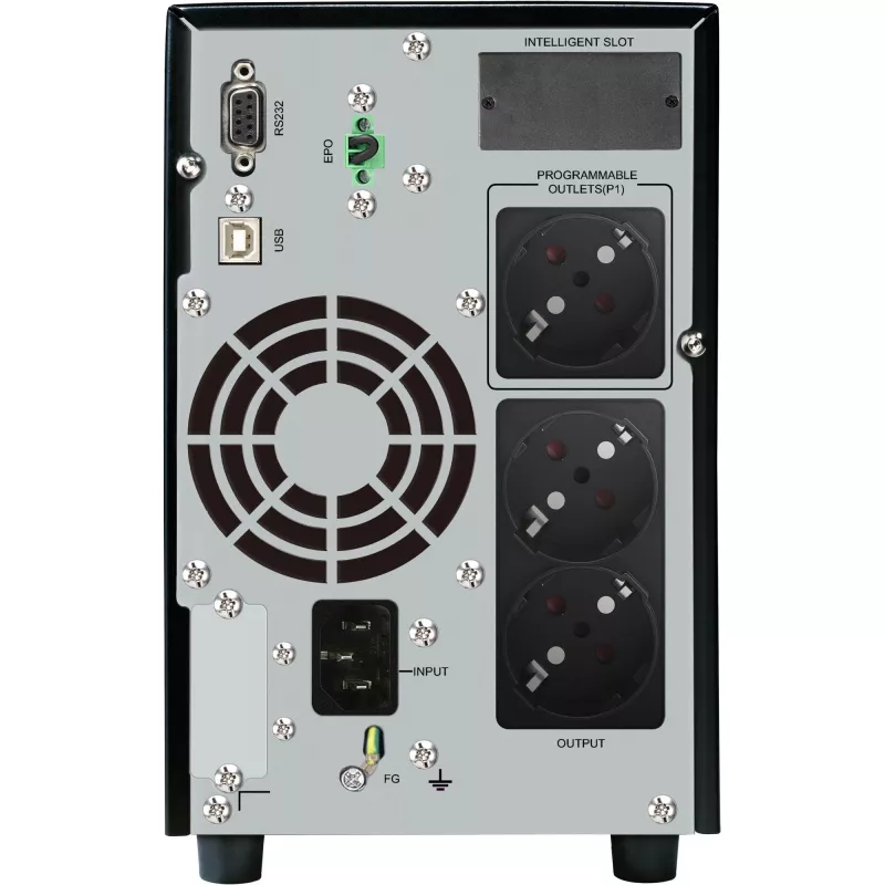 PowerWalker VI 1100 CW līnijas interaktīvais nepārtrauktās barošanas avots (UPS) 1100 VA (1,1 kVA), 770 W, 7 Ah, RS-232, USB, melns