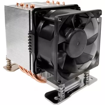 Inter-Tech A-35 procesora dzesētājs 8 cm Alumīnijs - Melns (88885512)