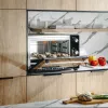 Elektriskā cepeškrāsns Adler AD 6028 — 60 L, 2000 W, brīvi stāvoša, rotējošas vadības, rotisserie, max 230°C, melna