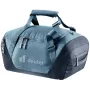 Duffel soma DEUTER Duffel 35 atlantic-ink — 35 L, ūdensnecaurlaidīga pamatne
