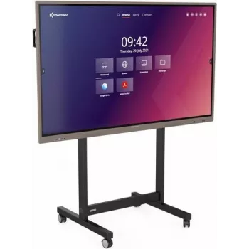 TV statīvs Kindermann 4004000200 2.18 m 100 kg Melns
