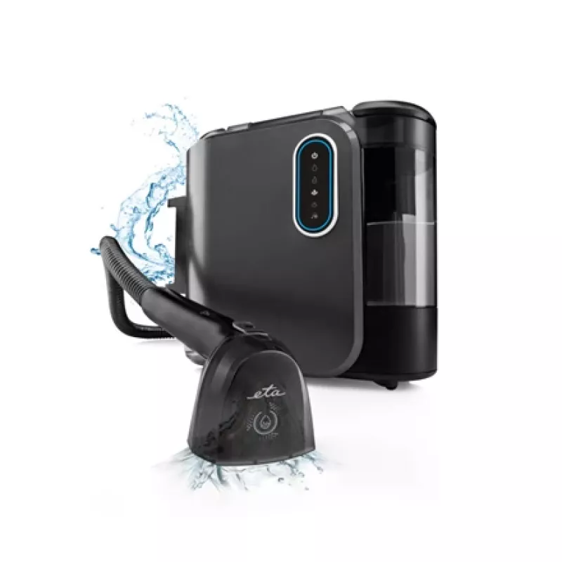ETA | Daudzfunkciju tvaika tīrītājs | ETA721490000 Steam&Clean | Putekļsūcējs | 2000 W | Melns | Ūdens tvertnes tilpums 1.3 L