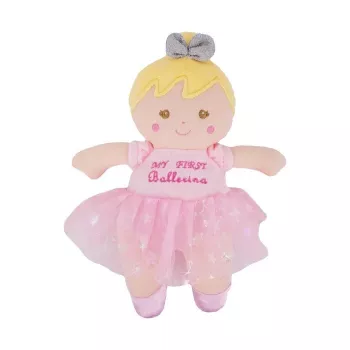 TULILO Rattle Doll Lily – mīksta lelles formas grabulītis zīdaiņiem