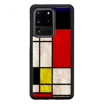 Aizsargmaciņš iKins Samsung Galaxy S20 Ultra — Mondrian Black