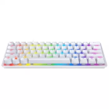 Razer Huntsman Mini tastatūra Gaming USB QWERTY Angļu Baltā