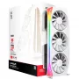 Grafikas karte XFX Radeon RX 9070 XT — 16 GB GDDR6, 256-bit, PCIe x16, 3 ventilatori, Balta, 360 mm