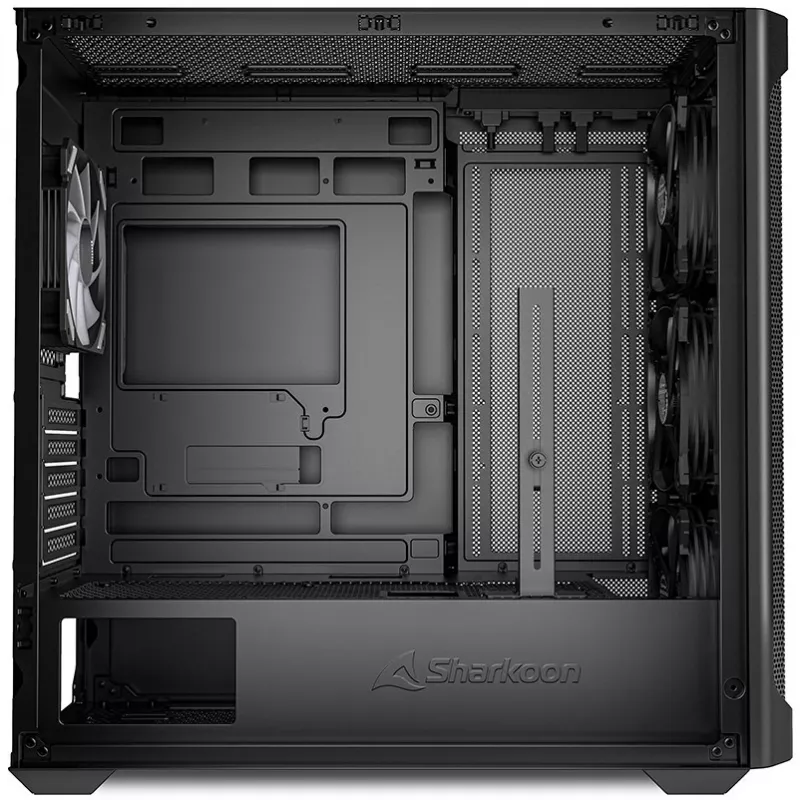Sharkoon MK4W RGB Strip Micro Tower Melns