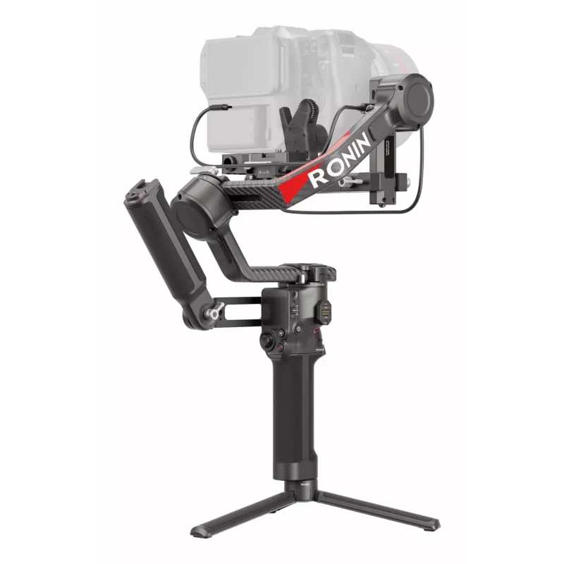 Rokas stabilizators kamerai DJI RS 4 Pro Combo Melns Oglekļa šķiedra 13h akumulators