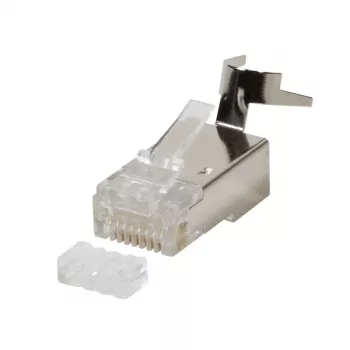 Spraudņi RJ45 cat 6, 6A, 7 ekranēti, iep. 50 gab.