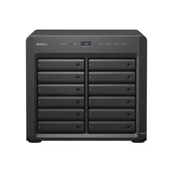 NAS Synology DS2422+ tornis, 12 nodalījumi, AMD Ryzen V1500B, 4 GB DDR4