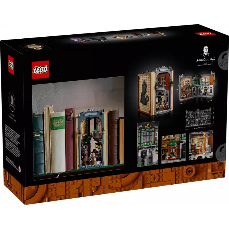 LEGO ICONS 10351 Šerloks Holmss: Grāmatu niša