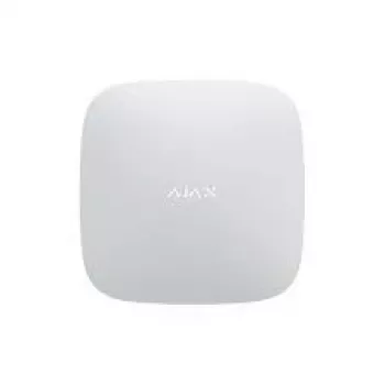 Ajax Hub 2 4G balts – centrālā vadības panelis drošības sistēmai ar 4G atbalstu