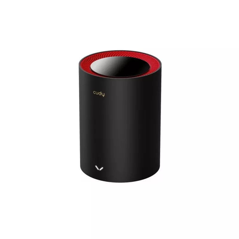 Cudy M3000 Dual-band (2.4 GHz / 5 GHz) Wi-Fi 6 (802.11ax) Melns, Sarkans 1 Iekšējā