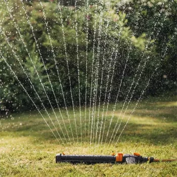 Fiskars 1027028 svārstību ūdens smidzinātājs Melns, Oranžs