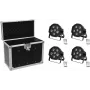 EUROLITE LED komplekts 4x SLS-603 ar futrāli EC-SL4M (20000306)