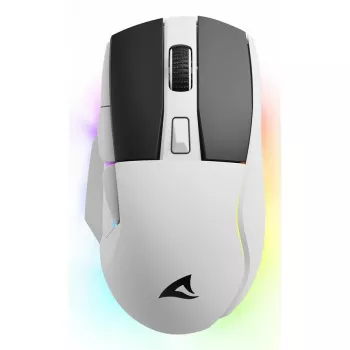 Sharkoon SGM50W pele Gaming labā roka RF bezvadu + USB Type-A optiskā 6400 DPI
