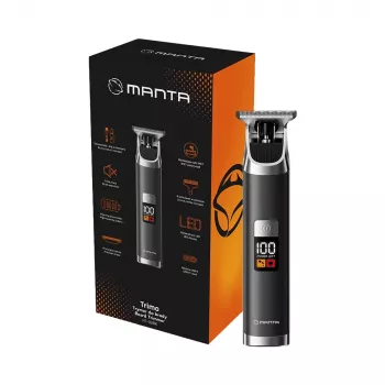 Manta HT-02BK Trimo bārdas trimmeris, melns