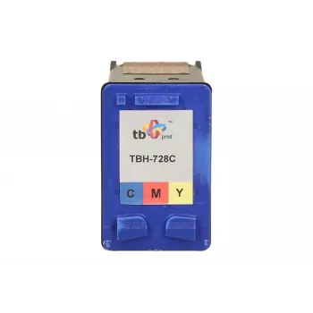 Atjaunota HP Nr. 28 (C8728A) krāsu tintes kasetne TBH-728C