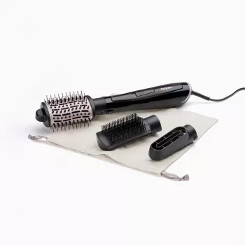 Karstā gaisa suka BABYLISS Style Smooth 1000 Airflow AS128E, 1000 W, Melna, 3 uzgaļi, jonu tehnoloģija, regulējams termostats