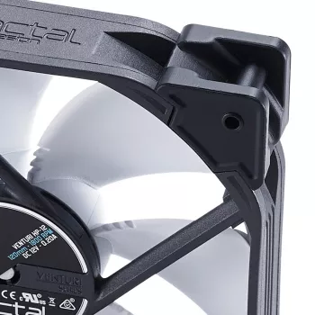 Fractal Design Venturi HP-12 PWM 120mm korpusa ventilators - Melns
