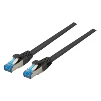 EFB-Elektronik RJ45 Patch Kabelis Cat.6A S/FTP TPECat.7 Raw Cable superflex melns 5m (K5525FSW.5)