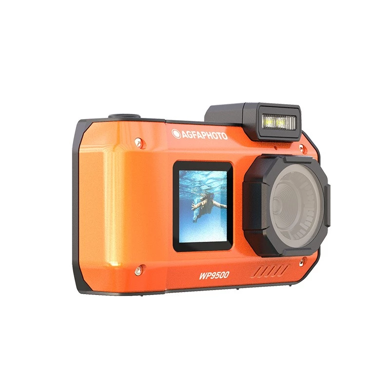 AgfaPhoto Realishot WP9500 oranžs (WP9500OG) - Ūdensizturīga digitālā kamera