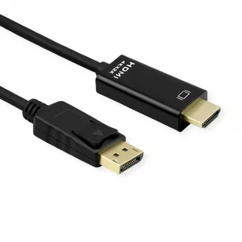 ROLINE DisplayPort-HDMI kabelis 2m Melns 11.04.5996-10