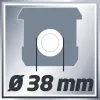 Putekļu maisiņš Einhell Dirt Bag Filter 15l, 5 gab.