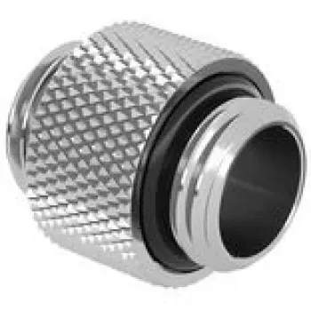 Barrow Adapteris TB2D-02 WS G1/4 AG uz G1/4 AG 10mm balts-sudrabs — savienotājadapteris