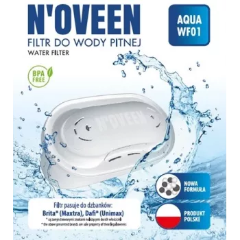 NOVEEN AQUA WF01 nomaiņas membrānas filtrs, saderīgs ar BRITA MAXTRA un DAFI UMINAX