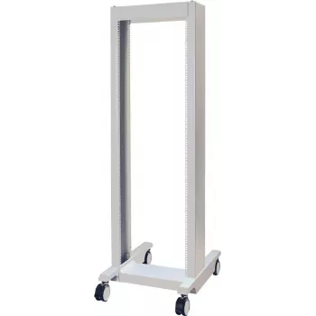 SCHROFF 19 inch laboratorijas statīvs, mobilais - 19 inch laboratorijas statīvs 36HE RAL7035 (10117498)