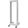 SCHROFF 19 inch laboratorijas statīvs, mobilais - 19 inch laboratorijas statīvs 36HE RAL7035 (10117498)