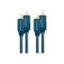 Stereo audio kabelis (2x RCA-Spalva/2x RCA-Spalva) - 0,5 m RCA koaksiālais kabelis jaudīgai stereo skaņai