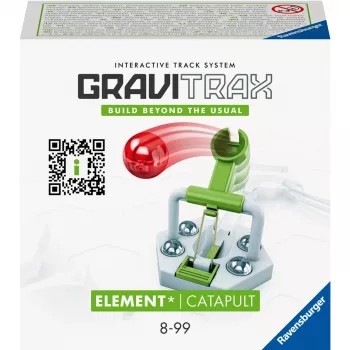 GraviTrax Paplašinājuma Katapulta - Lodīšu Trase STEM, Celtniecības un Konstruēšanas Rotaļlietas Bērniem no 8 Gadiem