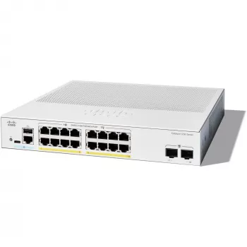 CISCO Catalyst 1200 16-portu GE PoE 2x1G SFP pārslēgs