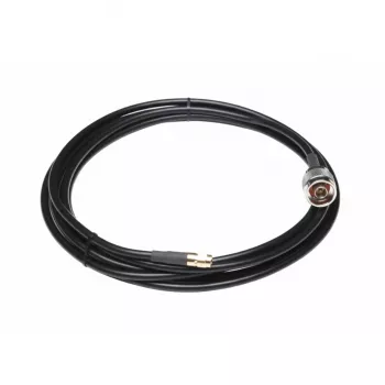 GSM antennas kabeļa komplekts Poynting A-CAB-049 — 10 m HDF-195 zemu zudumu koaksiālais kabelis N(vīr.) uz SMA(vīr.)