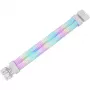 Thermaltake Tt Mod ARGB Snow kabelis, 8-pin, 300 mm, balts