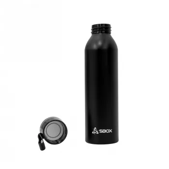 Sporta ūdens pudele SBOX WB-650 650 ml, Melna