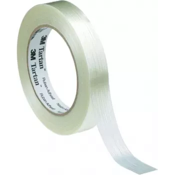 Līmlente ar stiegrojumu 3M Tartan 50 mm x 50 m caurspīdīga