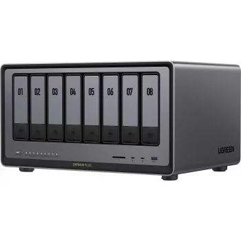 Ugreen NASync DXP8800Plus NAS darbvirsmas Intel® Core™ i5 i5-1235U 8 GB DDR5 0 TB UGOS Pro