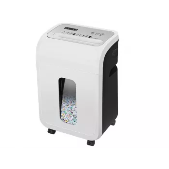 Biroja dokumentu smalcinātājs TRACER TRANIS47633 Balts — 4×12 mm šķērsgriezums, 14 lapu ietilpība, 20 L grozs