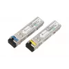 Extralink SFP WDM modulis 1.25G, 1.25Gbps, 1310/1550nm, vienmoda, 20km, LC, DOM, pāris, saderīgs ar HP/Aruba