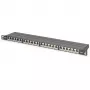 Patch Panel Digitus CAT 6 Class E Augsta Blīvuma Ekranēts Melns